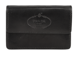 Prada Card Holder, Leather, Black, MII, 2*